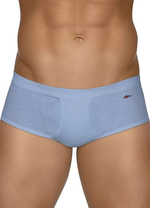 Zorba - Cueca Slip Zorba 185 com Abertura Denin