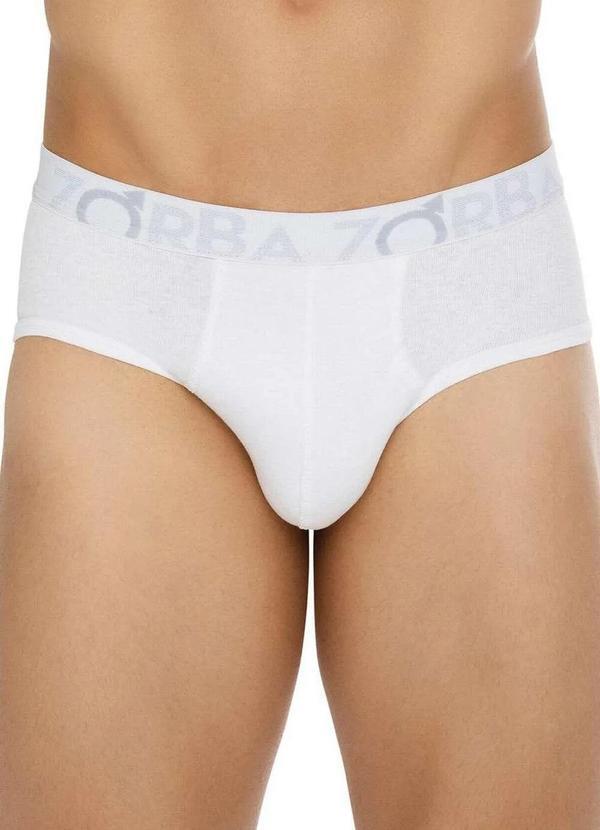Zorba - Cueca Slip Zorba 643 Branca