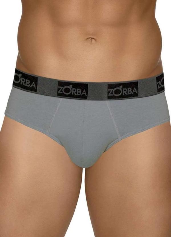 Zorba - Cueca Slip Zorba 716 70-Grafite