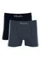 Mash - Kit/2 Cueca Boxer Mash 711.01 Pt00-Preto - variação: Pt01-Preto/Cinza