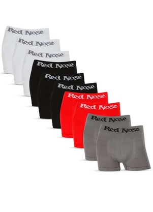 Kit com 10 Cuecas Red Nose Boxer 21014 - RED NOSE