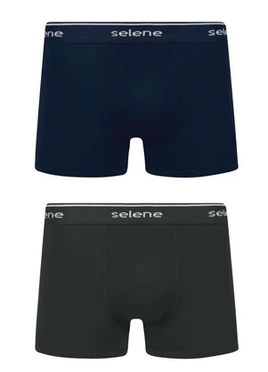 Kit com 2 Cuecas Boxer Selene 11450-001 - SELENE