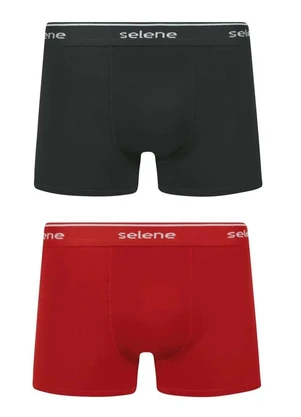 Kit com 2 Cuecas Boxer Selene 11450-001 - SELENE