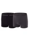 Trifil - Kit com 2 Cuecas Boxer Trifil Ce 0277 0009-Preto/Preto - variação: 0008-Preto/Cinza-Chumbo