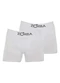 Zorba - Kit com 2 Cuecas Boxer Zorba 781 01-Branco - variação: 01-Branco