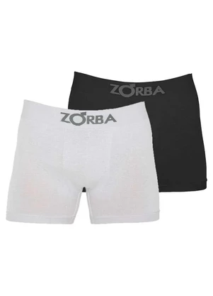 Kit com 2 Cuecas Boxer Zorba 781 Colorido - ZORBA