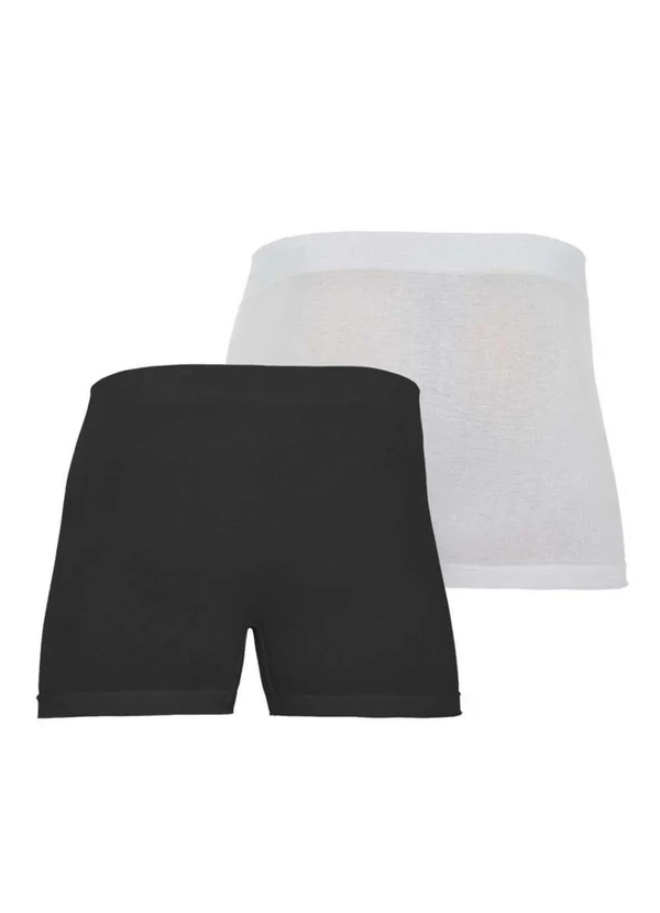 Zorba - Kit com 2 Cuecas Boxer Zorba 781 Colorido Preto-Branco 3