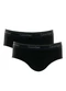 Calvin Klein - Kit com 2 Cuecas Slip Calvin Klein C11.01 Cz05-Cinza - variação: Pt00-Preto