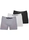 Zorba - Kit com 3 Cuecas Boxer Zorba 781 Colorido 01-Branco - variação: 01-Branco