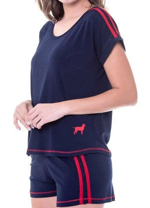 Pijama Feminino Curto Podiun 225068 - PODIUN