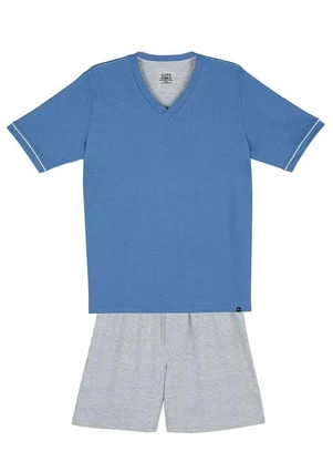Pijama Masculino Curto Lupo 28000-001 - LUPO