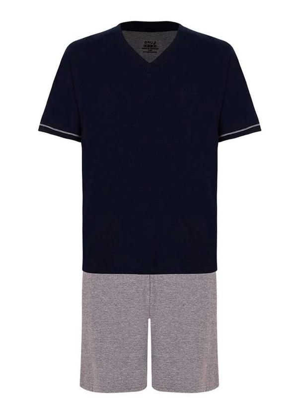Lupo - Pijama Masculino Curto Lupo 28000-001 2800-Marinho