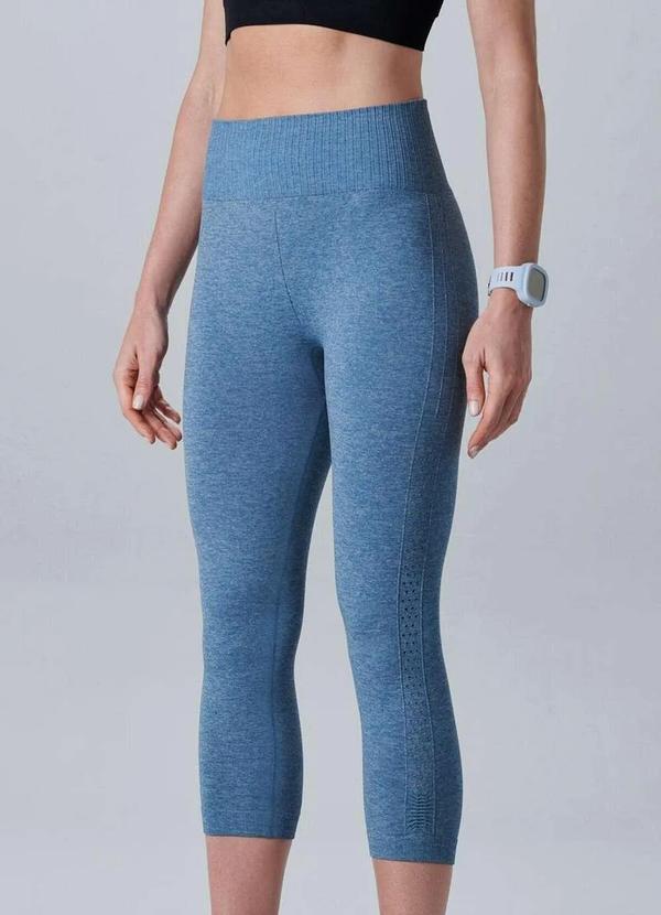 Lupo - Legging Capri Feminina Lupo 71755-001 0770-Azul