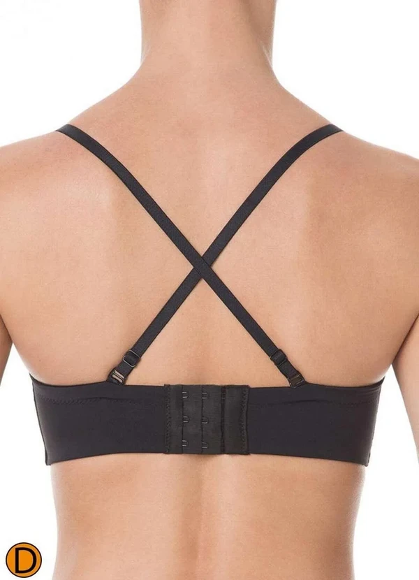 Liz - Sutiã Bustiê com Aro e Bojo Liz 51803 Taça D 71-Preto 4