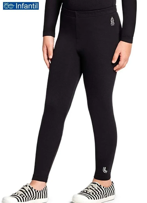 Lupo - Legging Infantil Térmica  Lupo 73000-001 9990-Preto