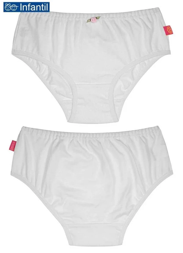 Sanny - Calcinha Infantil Sanny 222962 1a-Branco