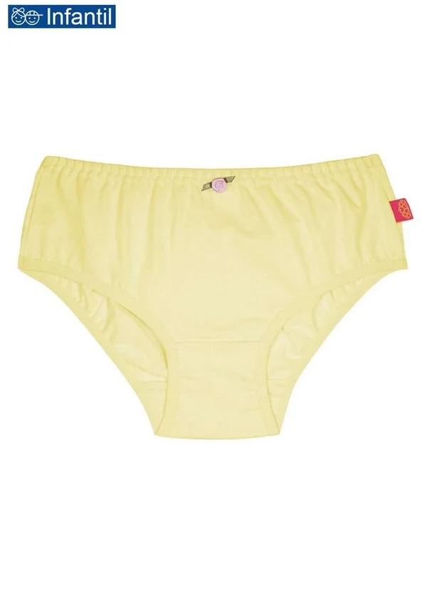 Sanny - Calcinha Infantil Sanny 222962 7a-Amarelo-Vanilla