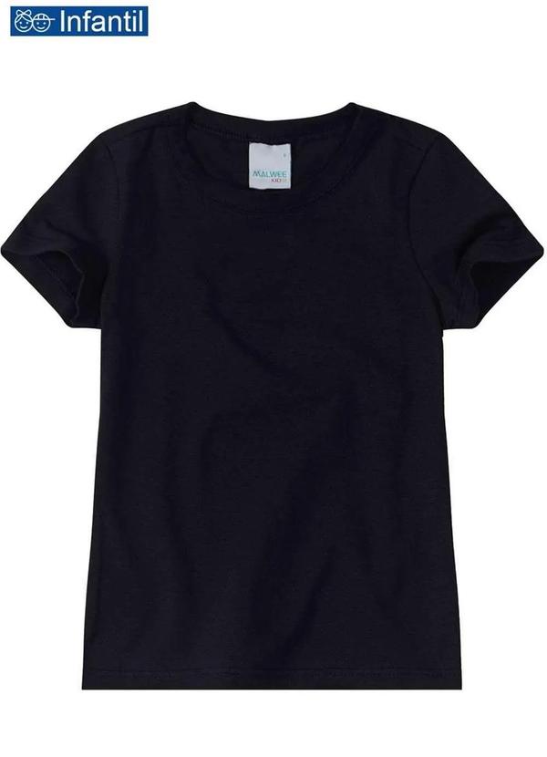 Malwee - Camiseta Infantil Menina Malwee 1000086762 00004-Preto
