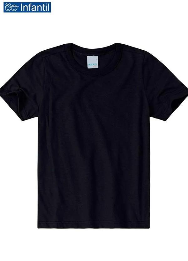 Malwee - Camiseta Infantil Menino Malwee 1000086765 00004-Preto