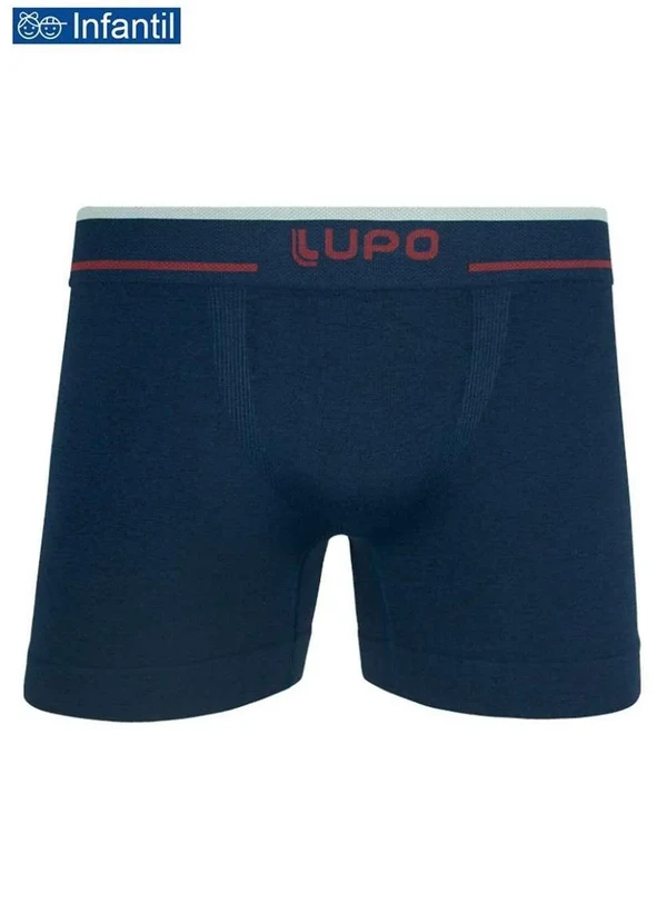 Lupo - Cueca Infantil Boxer Lupinho 137-010 2800-Marinho
