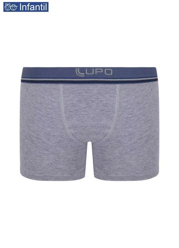 Lupo - Cueca Infantil Boxer Lupinho 141-002 8001-Cinza