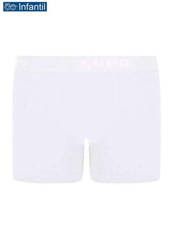 Lupo - Cueca Infantil Boxer Lupinho 150-002 1110-Branca