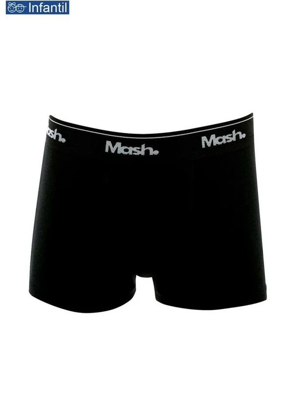 Mash - Cueca Infantil Boxer Mash 190.03 Pt00-Preto