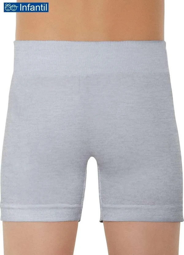 Zorba - Cueca Infantil Boxer Zorba 678 41-Mescla-Claro 2