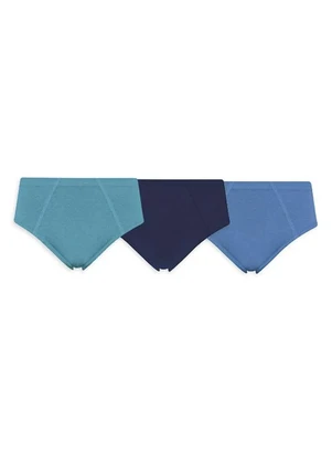 Kit com 3 Cuecas Selene Slip 11950-001 Infantil - SELENE