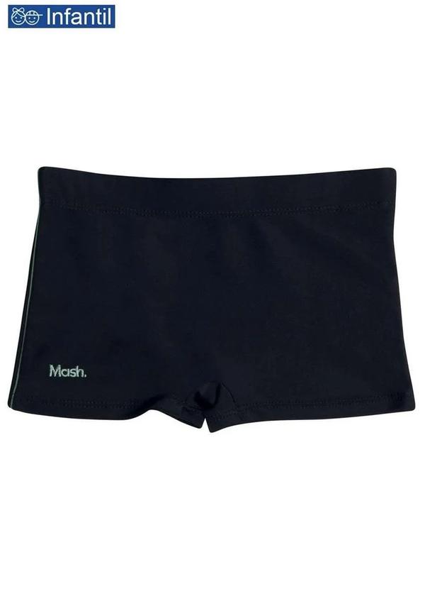 Mash - Sunga Praia Mash 310.07 Infantil Pt00-Preto