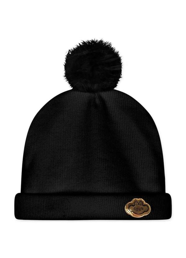 Lilica Ripilica - Gorro com Pompom Lilica Ripilica - 10114434b Preto