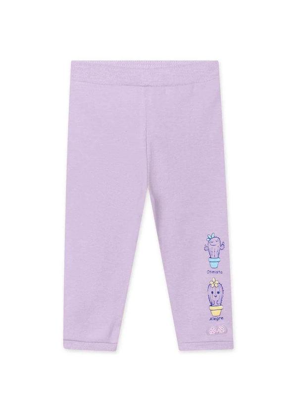 Lilica Ripilica - Calça Lilica Ripilica Bebê com Proteção Lilás