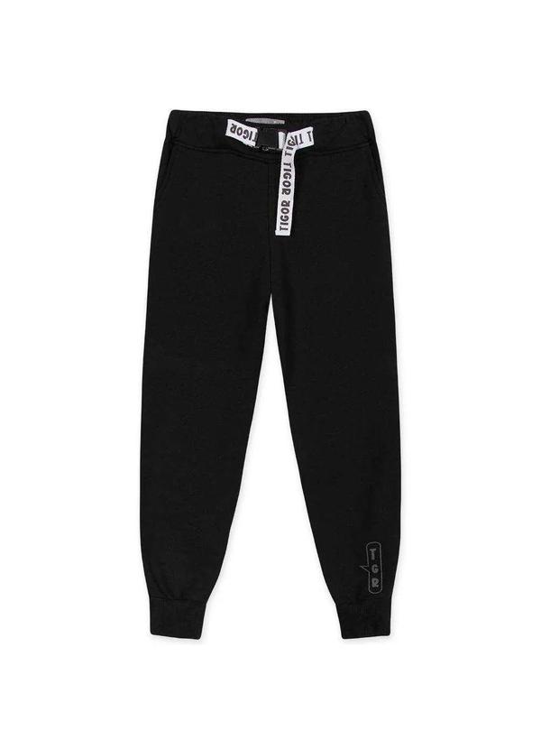 Tigor T Tigre - Calça Tigor T. Tigre Moletom Infantil - 10210052i Preto