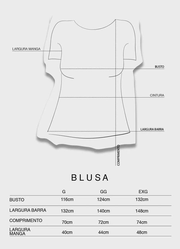 Wee! - Camiseta Básica Algodão Plus Size Preto 4