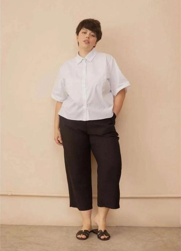 Bold - Calça Alfaiataria Doha Plus Size Preto