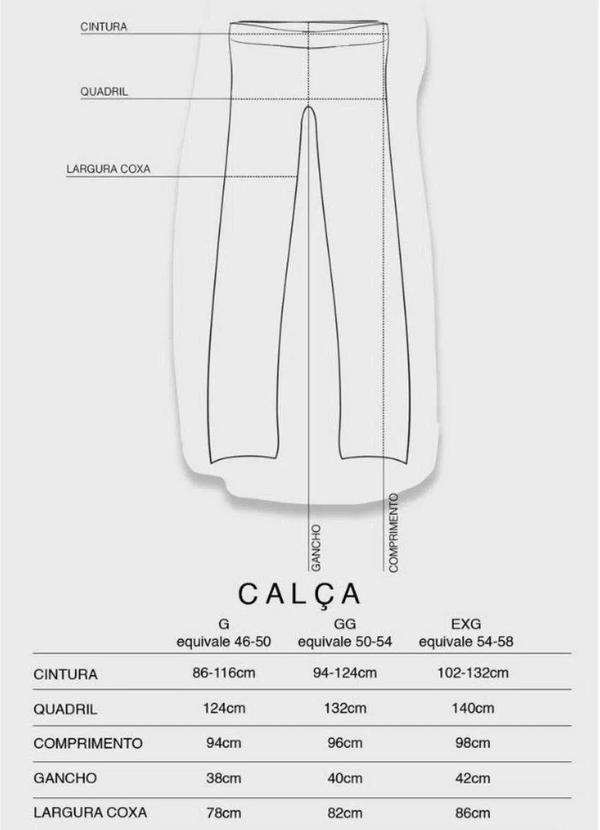 Bold - Calça Alfaiataria Doha Plus Size Preto 4