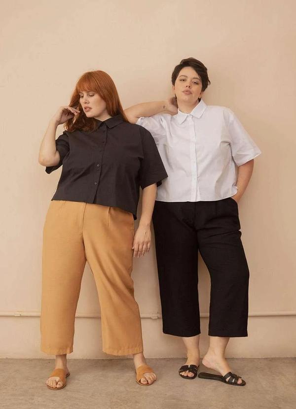 Bold - Calça Alfaiataria Doha Plus Size Preto 2