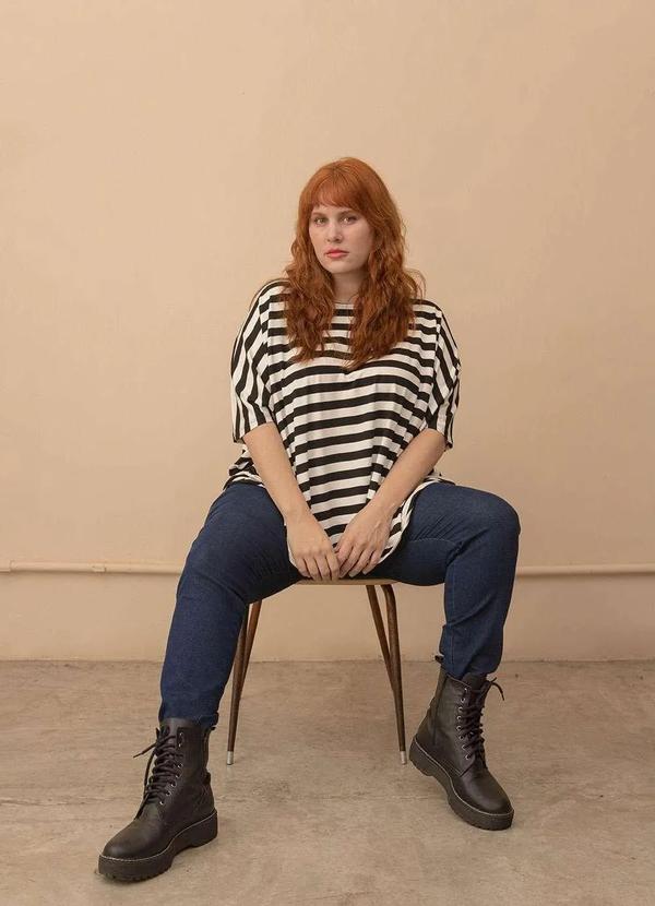 Bold - Calça Jeans Skinny Cintura Média Plus Size Azul 2