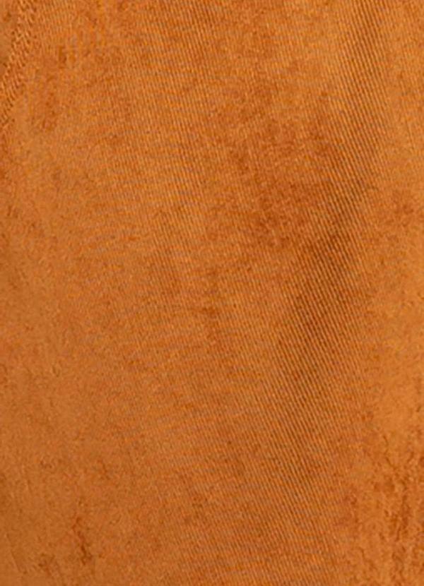 Bold - Parka Alfaiataria Veludo Cotelê Plus Size Amarelo 7