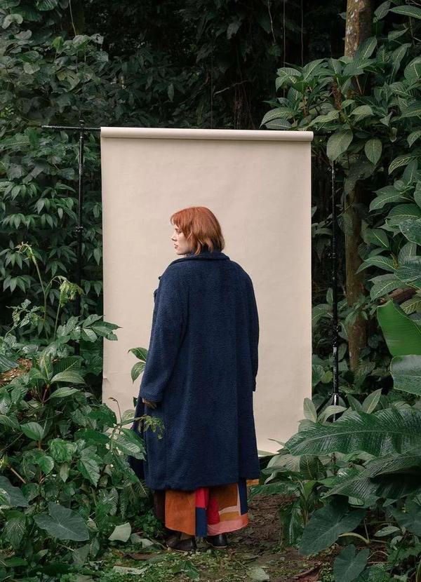 Bold - Sobretudo Sherpa Plus Size Azul 4