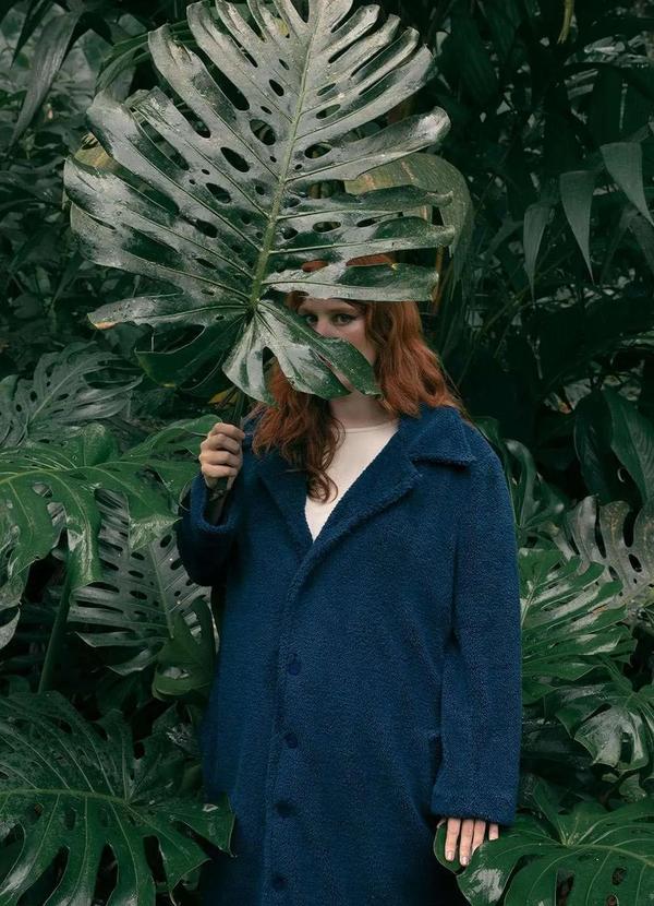 Bold - Sobretudo Sherpa Plus Size Azul 7