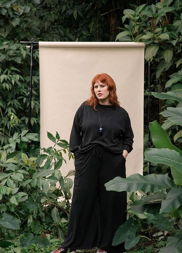 Bold - Conjunto Monalisa Plus Size Preto