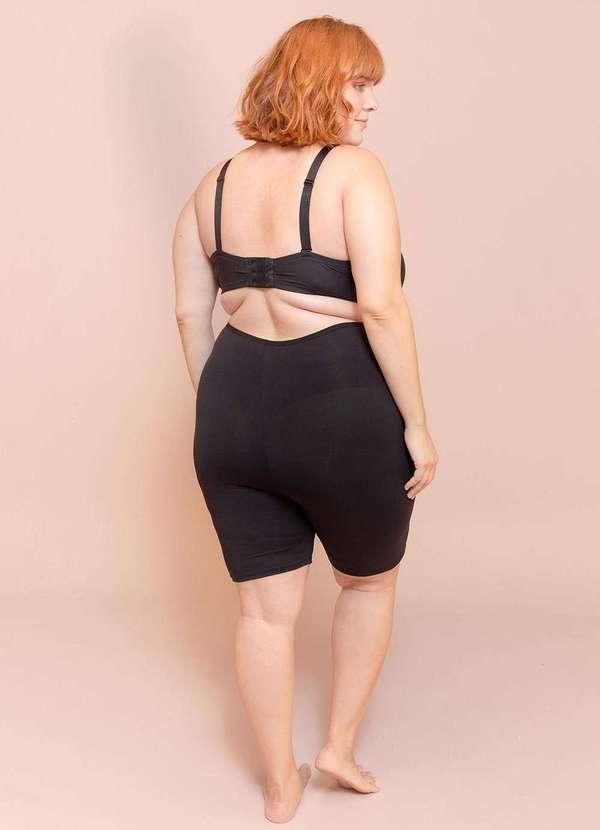 Bold Intimates - Bermuda Anti Atrito Plus Size Preto 3
