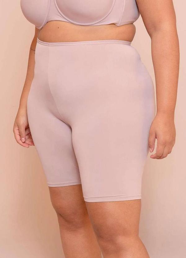 Bold Intimates - Bermuda Anti Atrito Plus Size Rosa 2