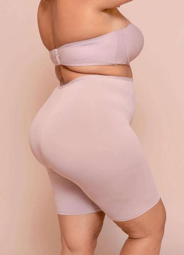 Bold Intimates - Bermuda Anti Atrito Plus Size Rosa 4