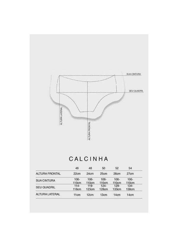 2rios - Calcinha Fio Dental Lateral Drapeada Plus Size Azul 5
