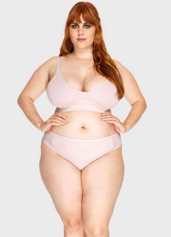 2rios - Calcinha Fio Dental Plus Size Rosa 3