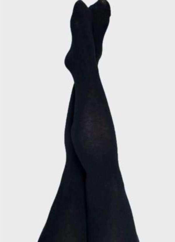 Lupo - Meia Calça Fio 80 Plus Size Preto