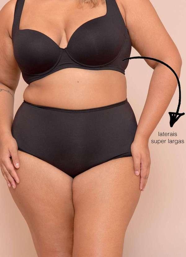 Bold Intimates - Sutiã Alças Soft Busto Largo Plus Size Preto 3