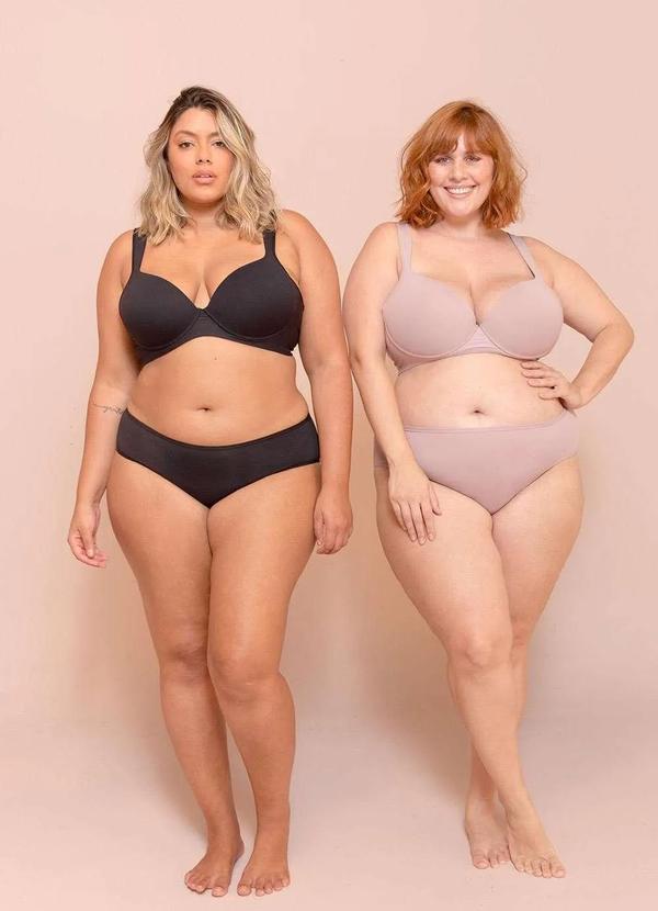 Bold Intimates - Sutiã Alças Soft Busto Médio Plus Size Rosa 2